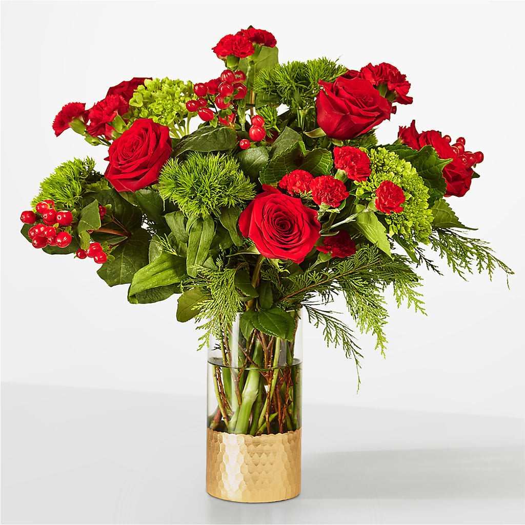 Plaid Throw Bouquet – Charlynda Fleuriste, Sherbrooke PQ