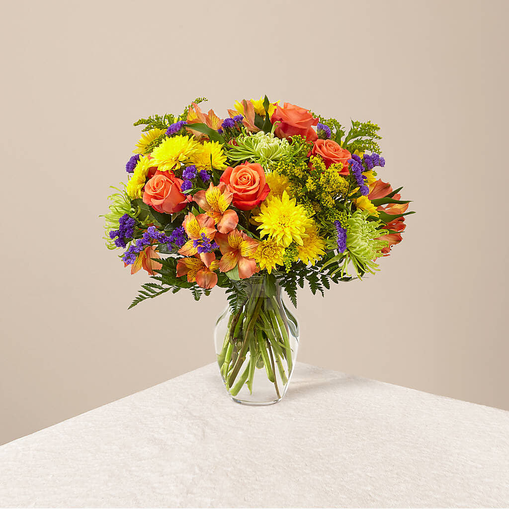 Marmalade Skies Bouquet – Charlynda Fleuriste, Sherbrooke PQ