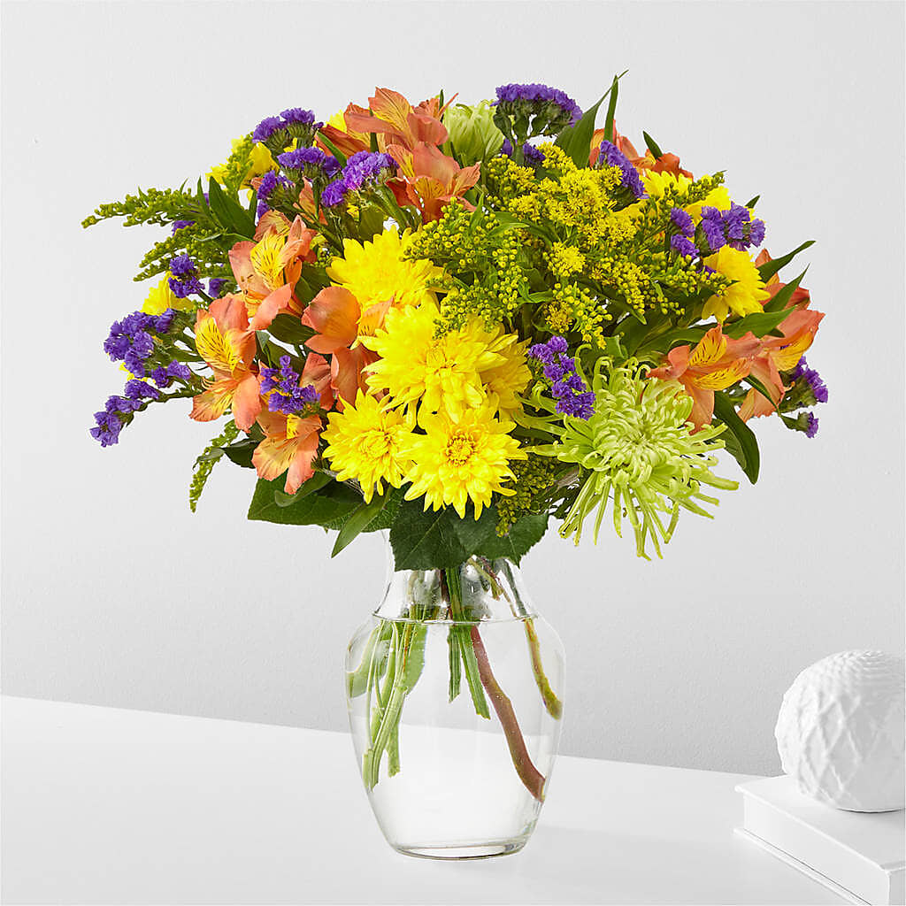 Marmalade Skies Bouquet – Charlynda Fleuriste, Sherbrooke PQ