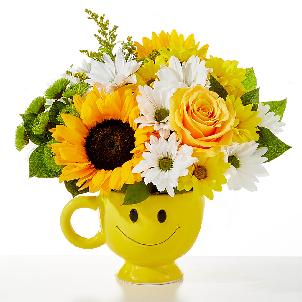 Be Happy Bouquet – Charlynda Fleuriste, Sherbrooke PQ