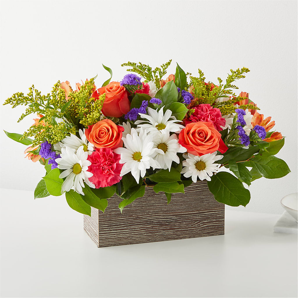 Oopsie Daisy Box Bouquet – Charlynda Fleuriste, Sherbrooke PQ