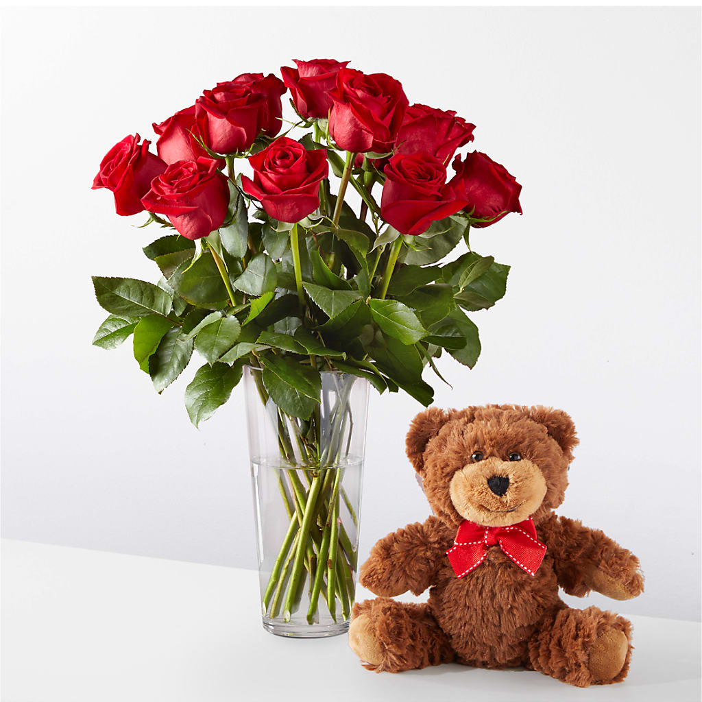 Romantic Long Stem Red Rose Bouquet Bundles – Charlynda Fleuriste, Sherbrooke PQ