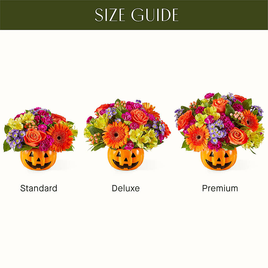Tricks & Treats Pumpkin – Charlynda Fleuriste, Sherbrooke PQ