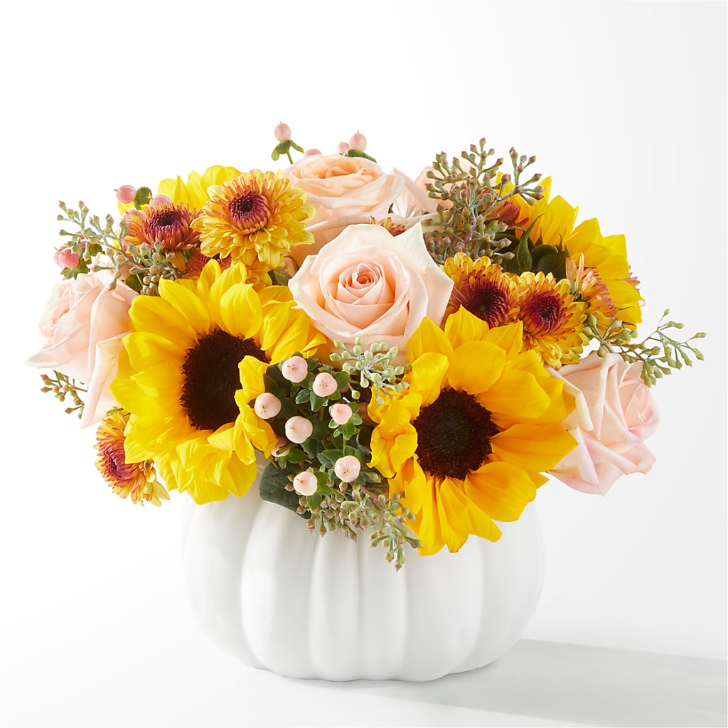 Pumpkin to Talk About Bouquet – Charlynda Fleuriste, Sherbrooke PQ