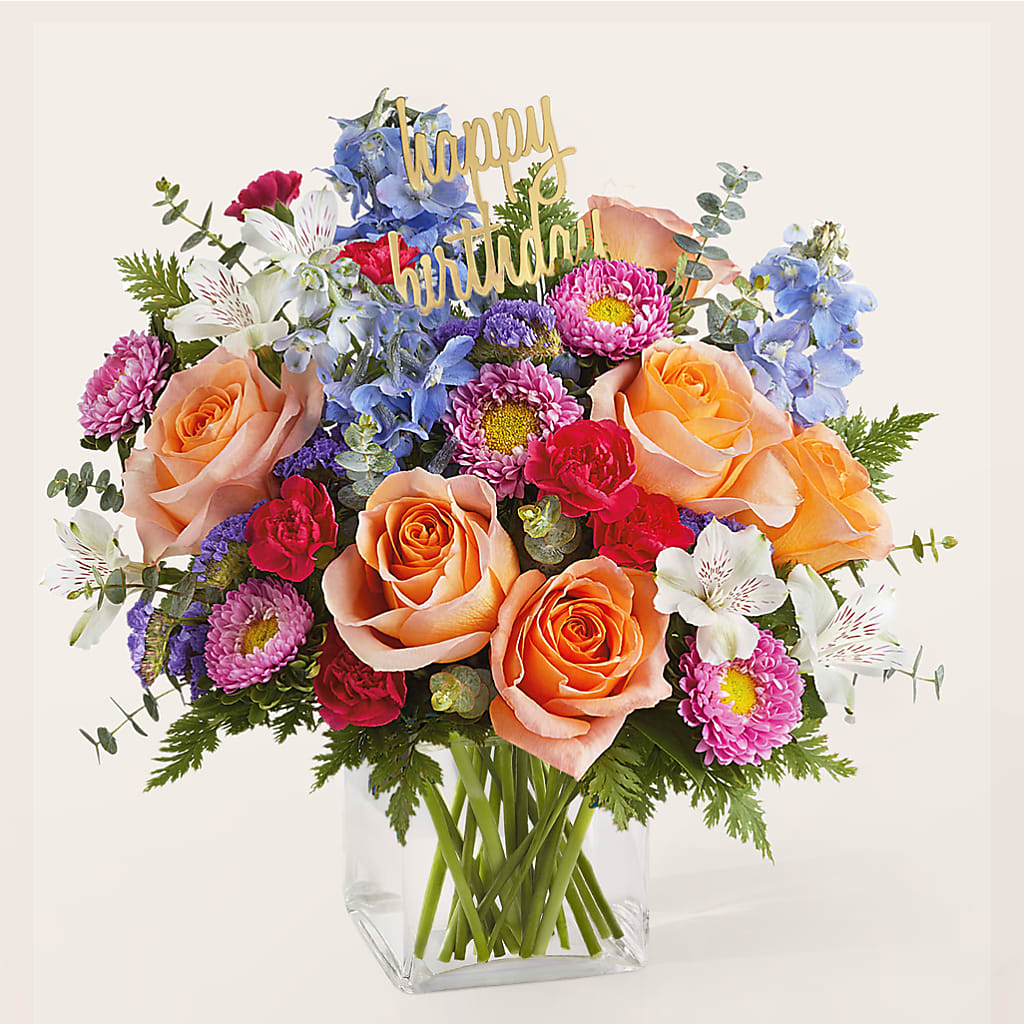 Birthday Bash Bouquet – Charlynda Fleuriste, Sherbrooke PQ