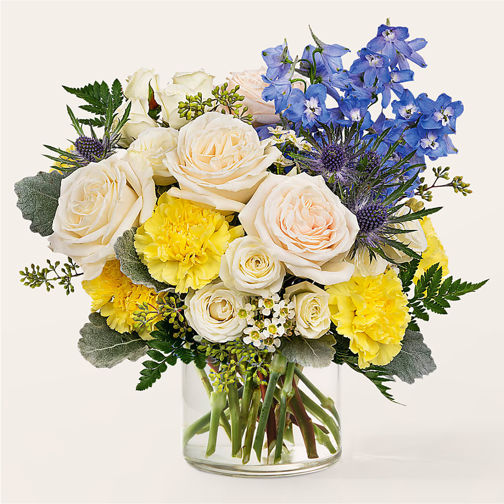 Lemon Sorbet Bouquet – Charlynda Fleuriste, Sherbrooke PQ