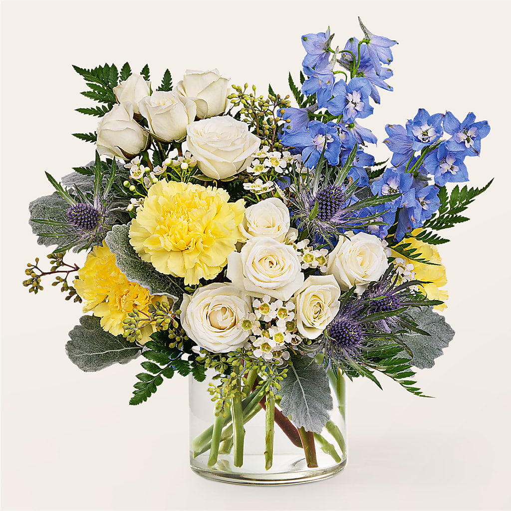 Lemon Sorbet Bouquet – Charlynda Fleuriste, Sherbrooke PQ