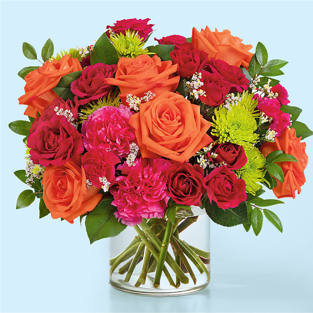 Colorful Carnival Bouquet – Charlynda Fleuriste, Sherbrooke PQ
