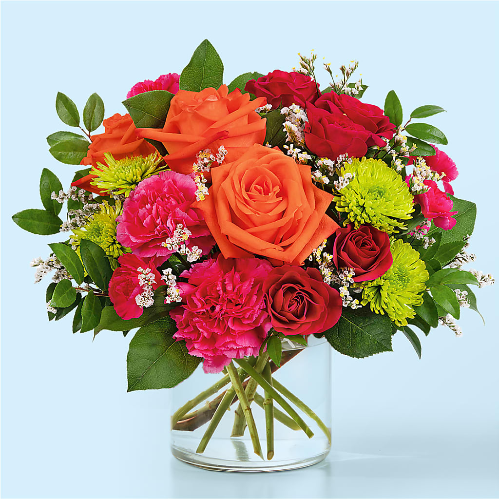 Colorful Carnival Bouquet – Charlynda Fleuriste, Sherbrooke PQ