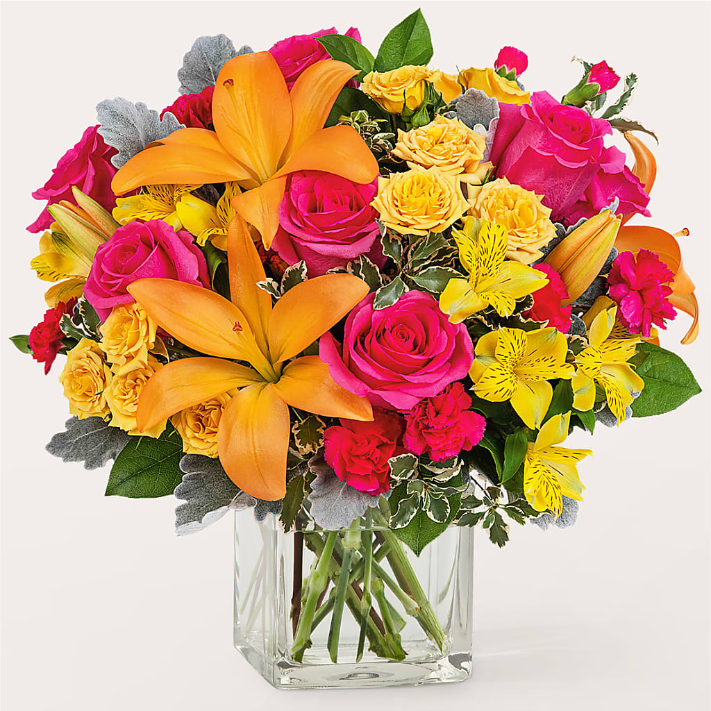 To the Tropics Bouquet – Charlynda Fleuriste, Sherbrooke PQ
