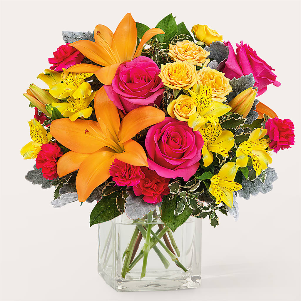 To the Tropics Bouquet – Charlynda Fleuriste, Sherbrooke PQ