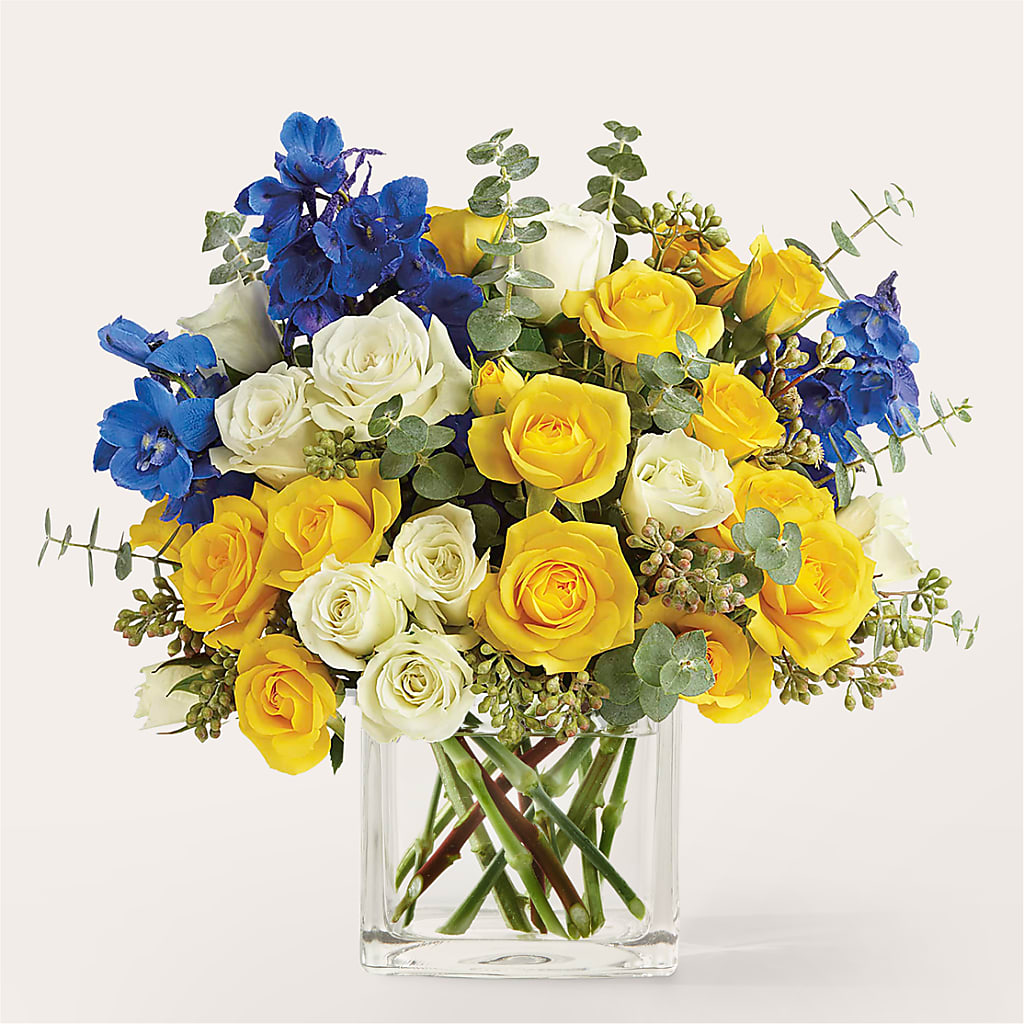 Sparkling Citrine Bouquet – Charlynda Fleuriste, Sherbrooke PQ