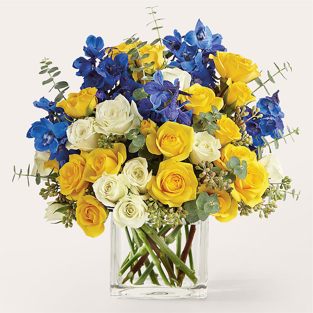 Sparkling Citrine Bouquet – Charlynda Fleuriste, Sherbrooke PQ