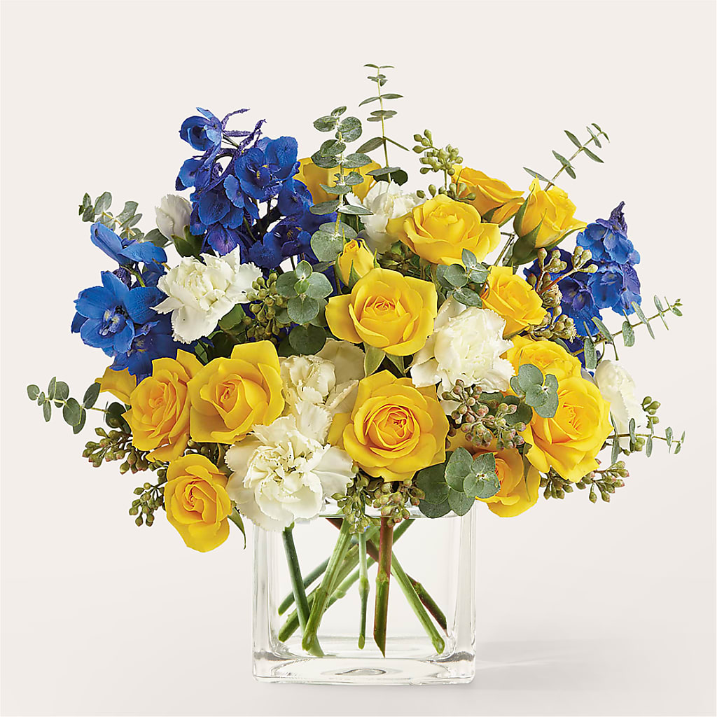 Sparkling Citrine Bouquet – Charlynda Fleuriste, Sherbrooke PQ