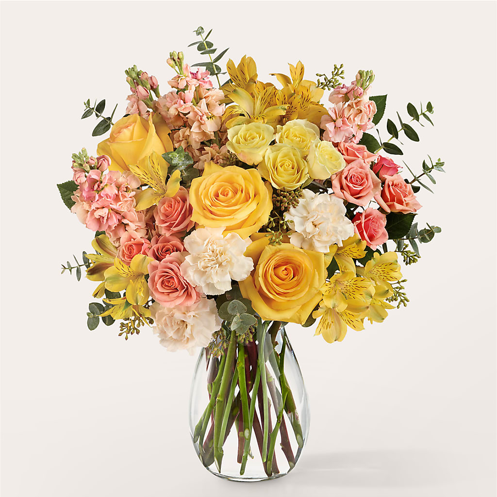 Slice of Sunrise Bouquet – Charlynda Fleuriste, Sherbrooke PQ