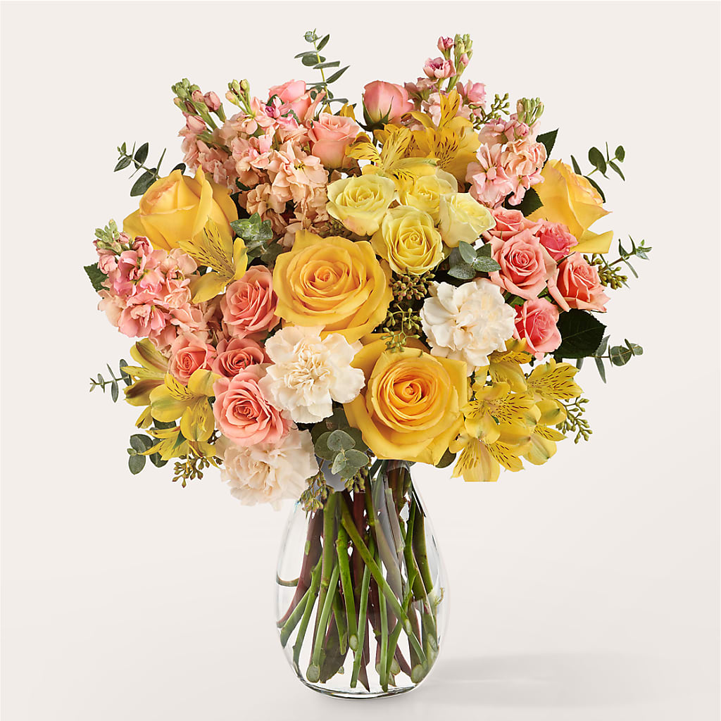 Slice of Sunrise Bouquet – Charlynda Fleuriste, Sherbrooke PQ