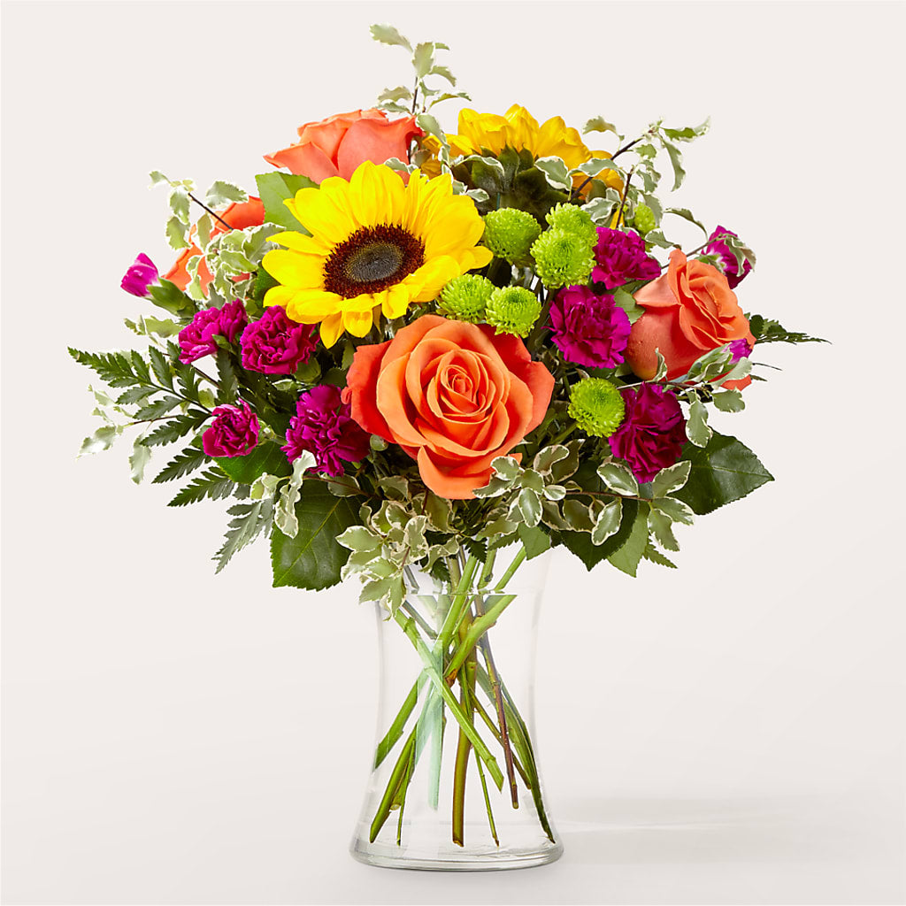 Warmth & Light Bouquet – Charlynda Fleuriste, Sherbrooke PQ