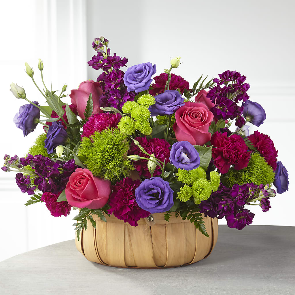 Serene Sanctuary Basket – Charlynda Fleuriste, Sherbrooke PQ
