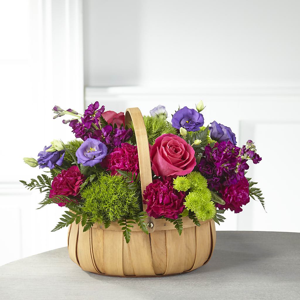 Serene Sanctuary Basket – Charlynda Fleuriste, Sherbrooke PQ
