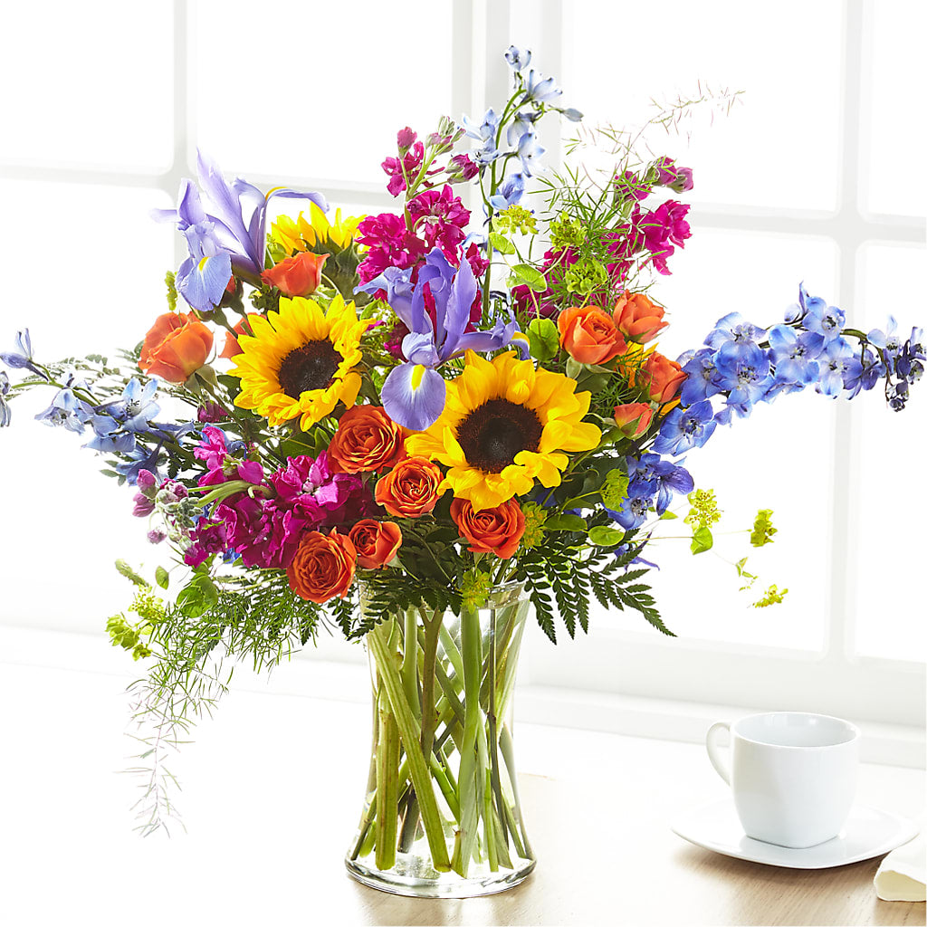 Rays of Life Bouquet – Charlynda Fleuriste, Sherbrooke PQ