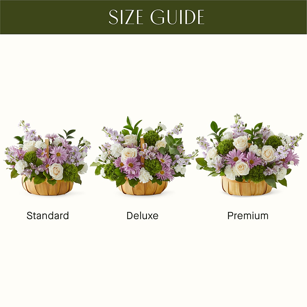 Peace & Love Basket – Charlynda Fleuriste, Sherbrooke PQ