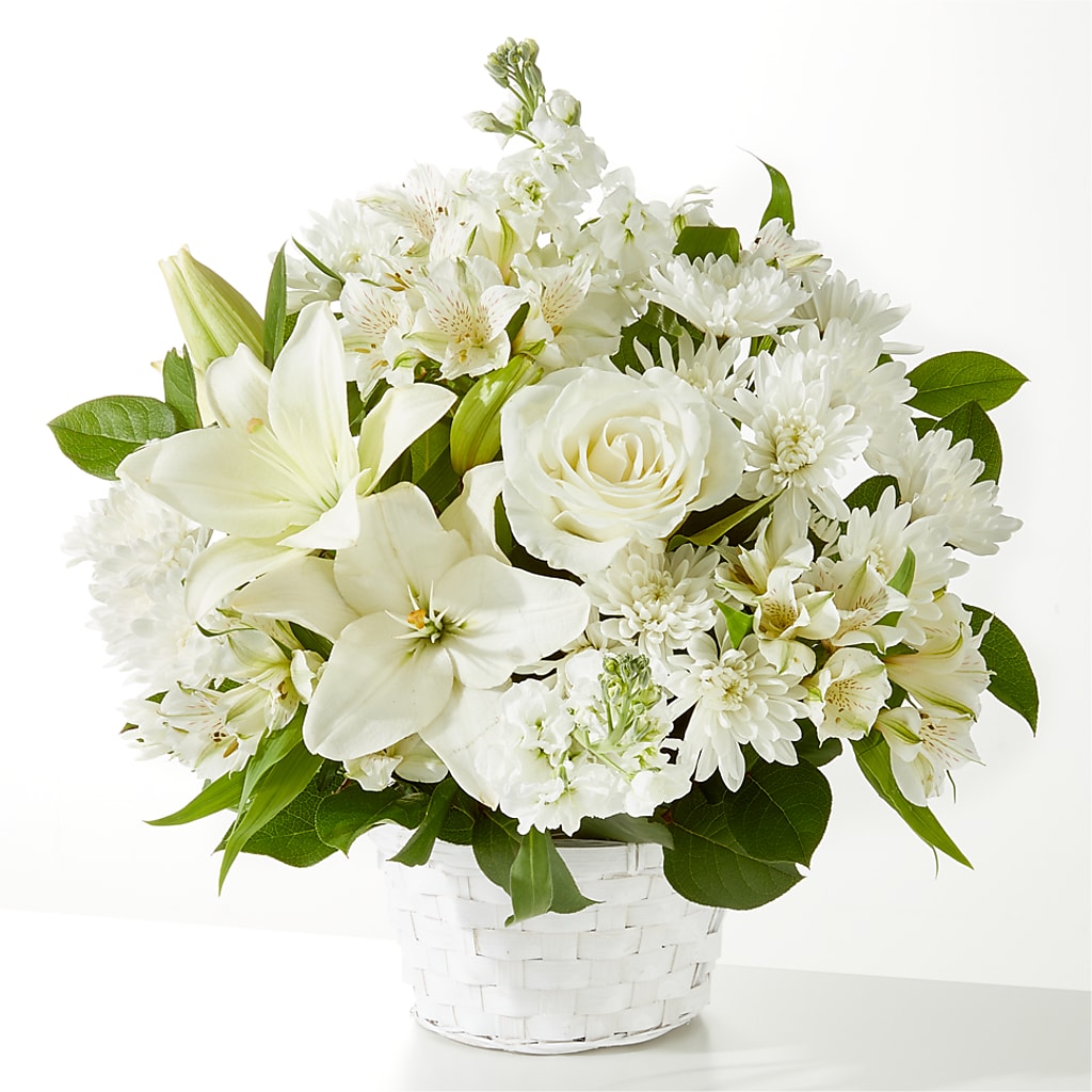Peaceful Reflections Arrangement – Charlynda Fleuriste, Sherbrooke PQ