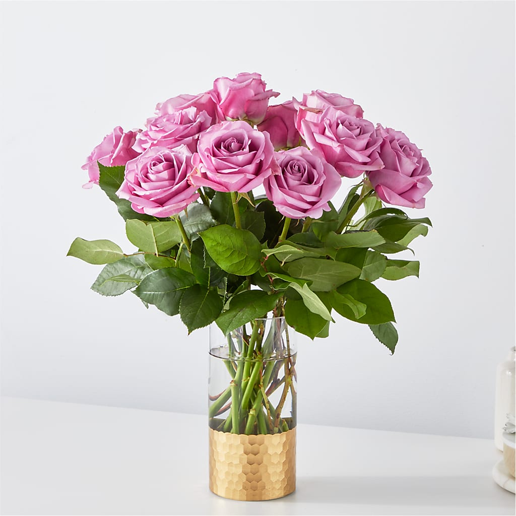 Secret Admirer Lavender Rose Bouquet – Charlynda Fleuriste, Sherbrooke PQ