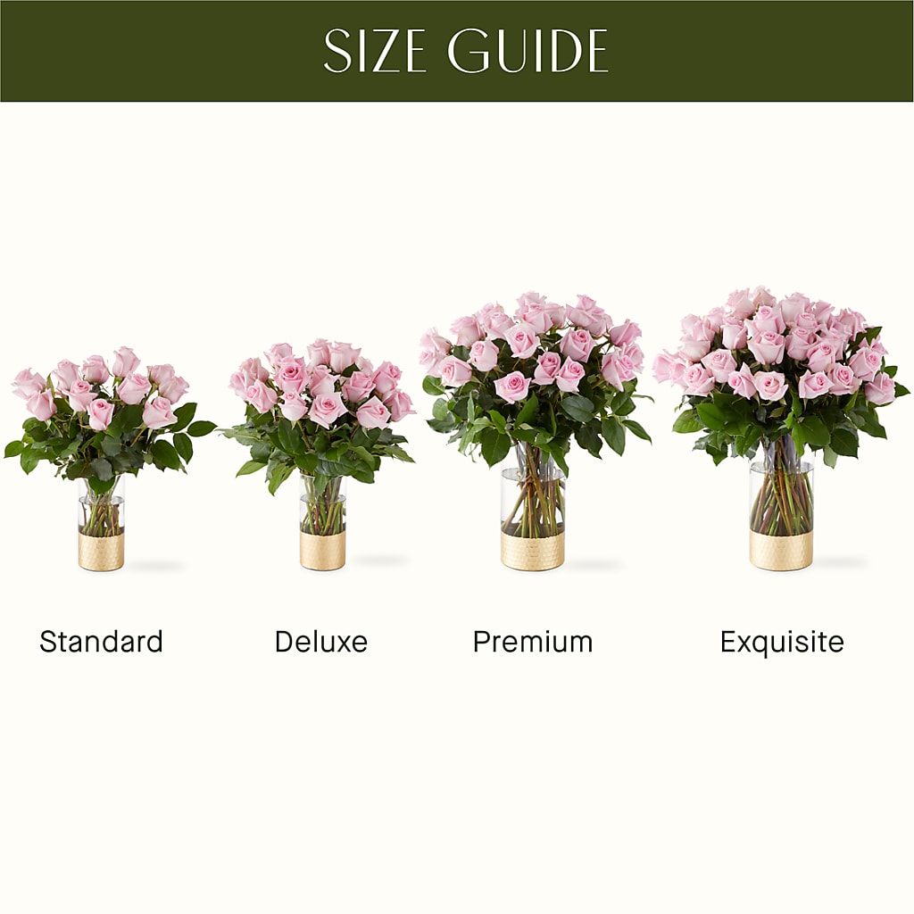 Picture Perfect Pink Rose Bouquet – Charlynda Fleuriste, Sherbrooke PQ