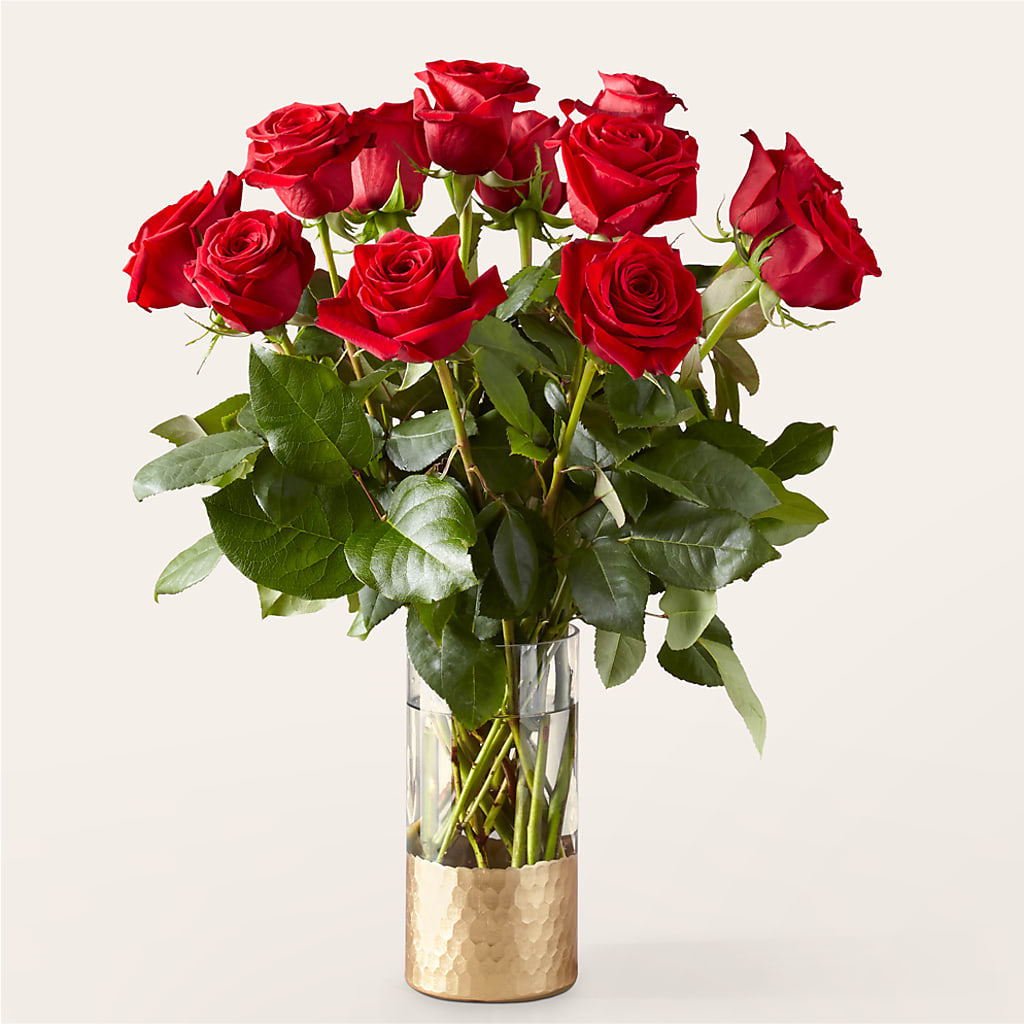 Classic Love Red Rose Bouquet – Charlynda Fleuriste, Sherbrooke PQ