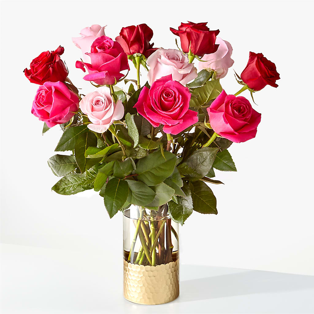 Love Notes Rose Bouquet – Charlynda Fleuriste, Sherbrooke PQ