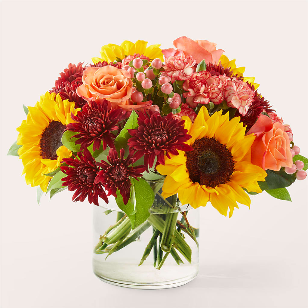 September Sunset Bouquet – Charlynda Fleuriste, Sherbrooke PQ