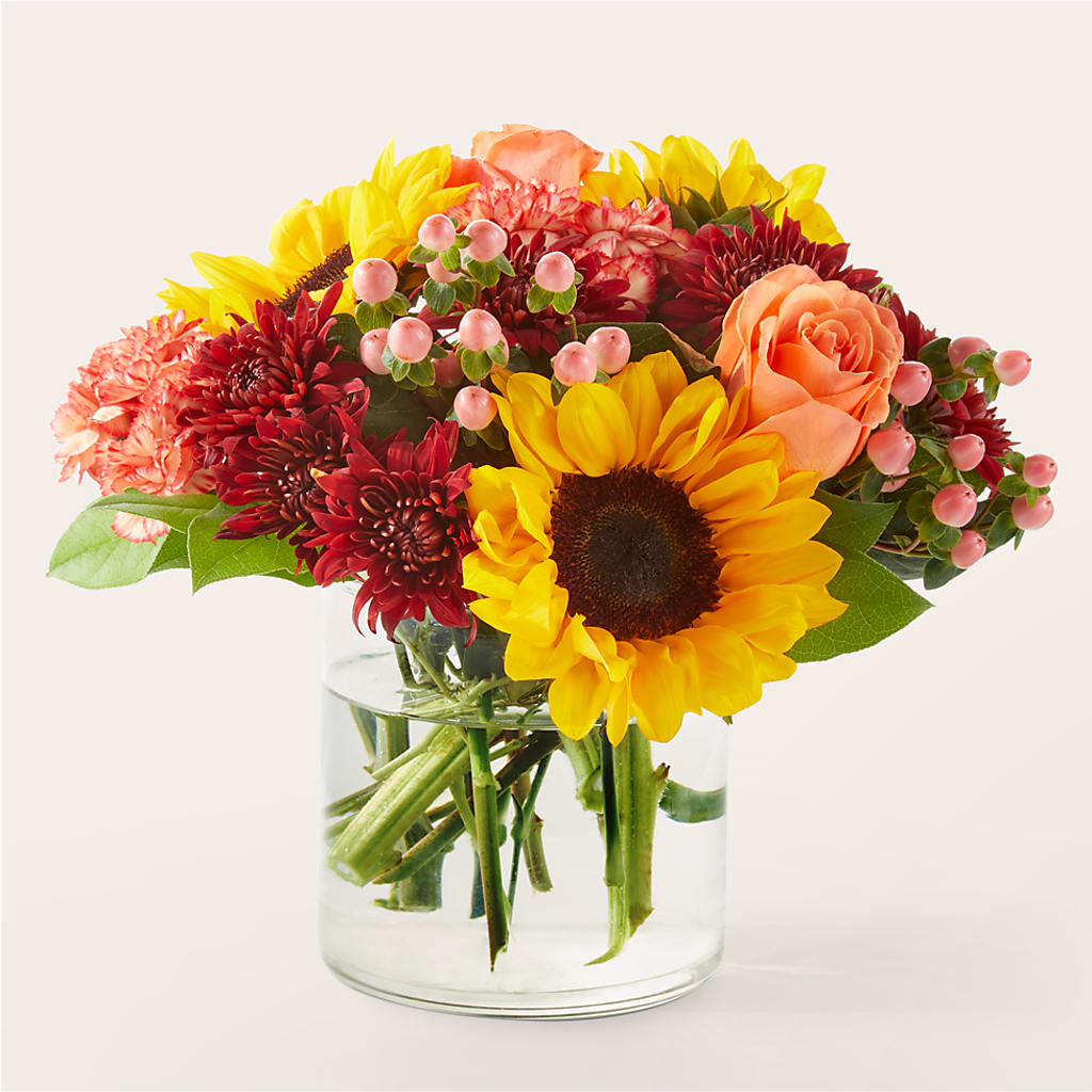 September Sunset Bouquet – Charlynda Fleuriste, Sherbrooke PQ