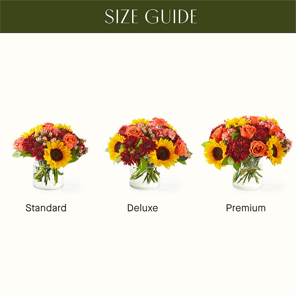 September Sunset Bouquet – Charlynda Fleuriste, Sherbrooke PQ
