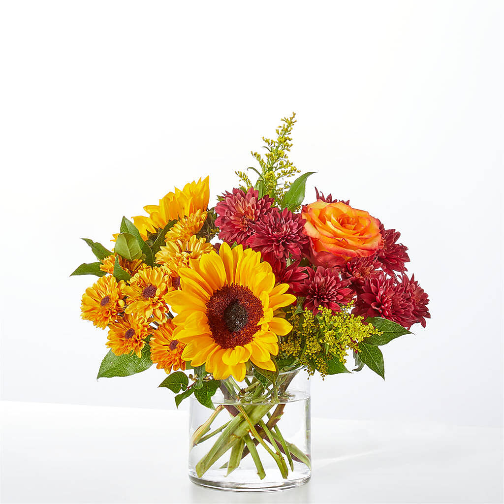 Flannel Scarf Bouquet – Charlynda Fleuriste, Sherbrooke PQ