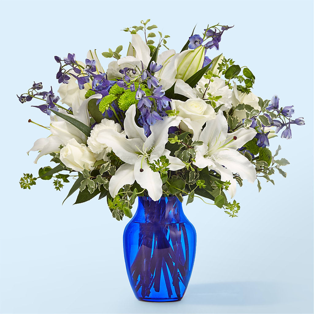 Santorini Bouquet – Charlynda Fleuriste, Sherbrooke PQ