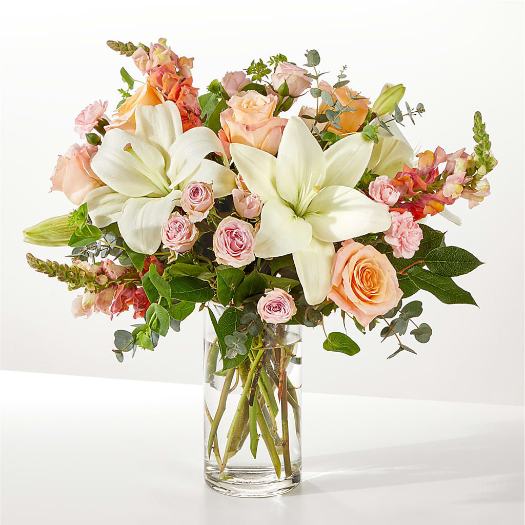 Grapefruit Splash Bouquet – Charlynda Fleuriste, Sherbrooke PQ
