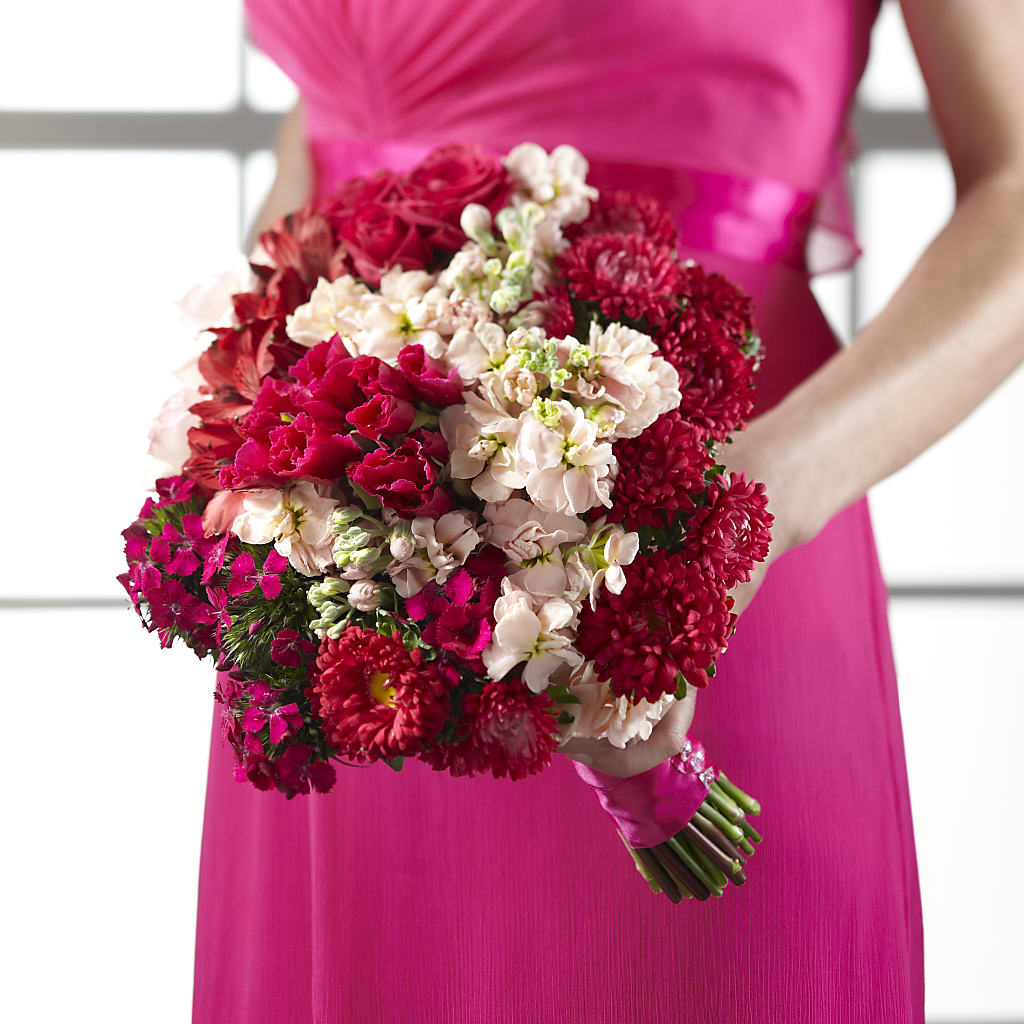 Pink Effervescence Bouquet – Charlynda Fleuriste, Sherbrooke PQ