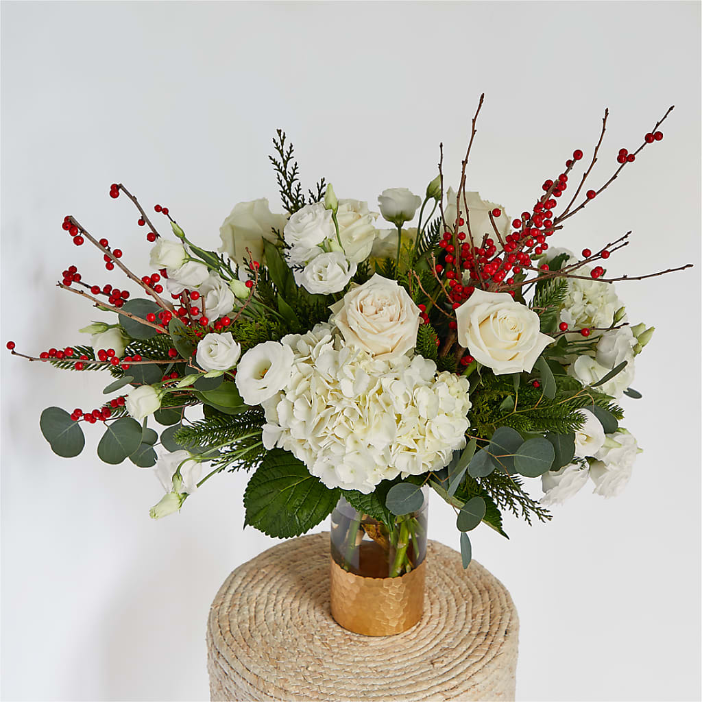 Frosted Windows Bouquet –  Charlynda Fleuriste, Sherbrooke PQ