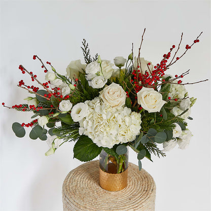 Frosted Windows Bouquet –  Charlynda Fleuriste, Sherbrooke PQ