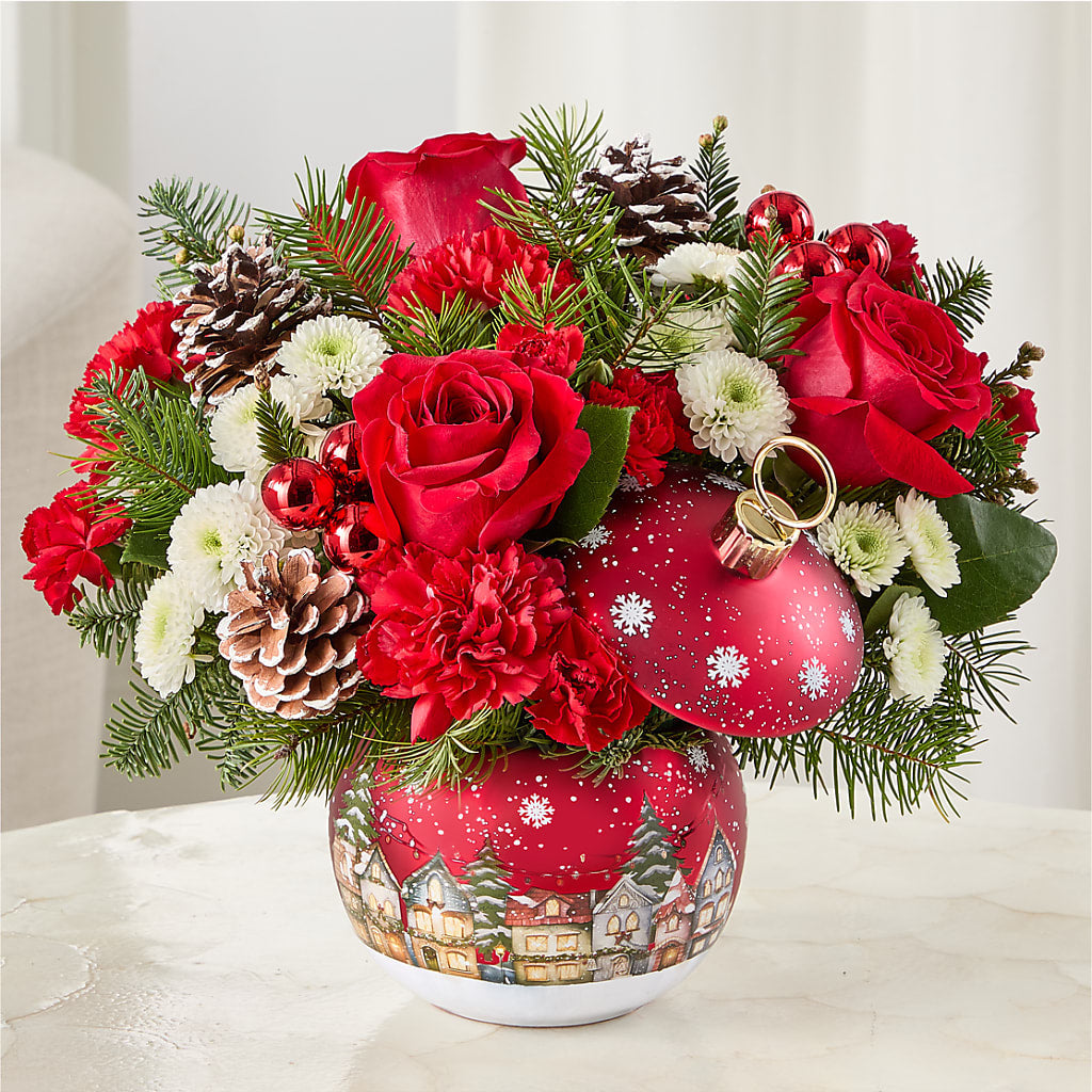 Christmas Carols Ornament –  Charlynda Fleuriste, Sherbrooke PQ