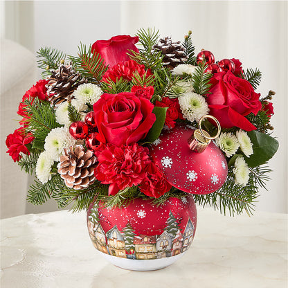 Christmas Carols Ornament –  Charlynda Fleuriste, Sherbrooke PQ