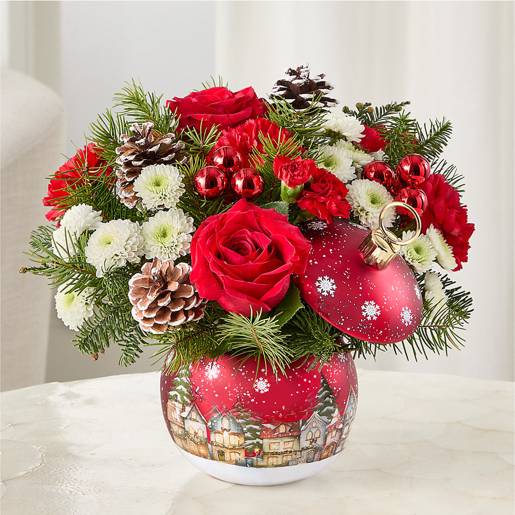 Christmas Carols Ornament –  Charlynda Fleuriste, Sherbrooke PQ