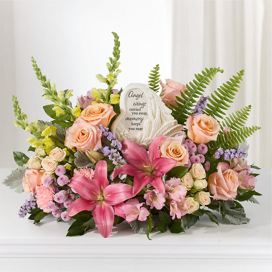 Gentle Light Arrangement –  Charlynda Fleuriste, Sherbrooke PQ