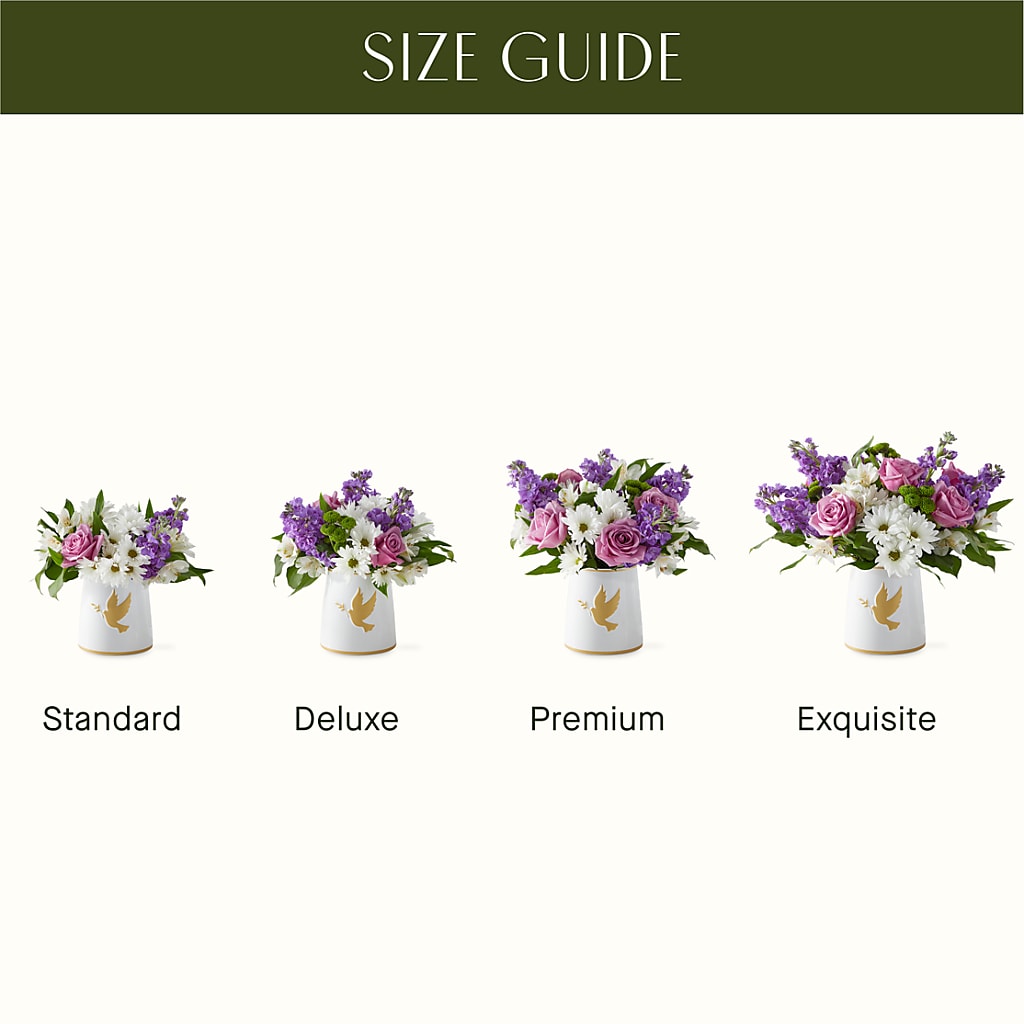 Garden of Peace Bouquet –  Charlynda Fleuriste, Sherbrooke PQ