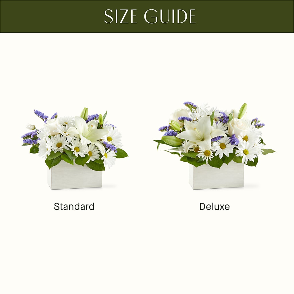 Beyond Blue Box Bouquet –  Charlynda Fleuriste, Sherbrooke PQ