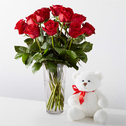 Romantic Long Stem Red Rose Bouquet Bundles –  Charlynda Fleuriste, Sherbrooke PQ