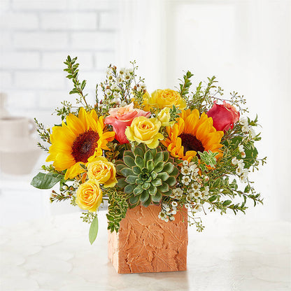 Sunflower Season Bouquet –  Charlynda Fleuriste, Sherbrooke PQ