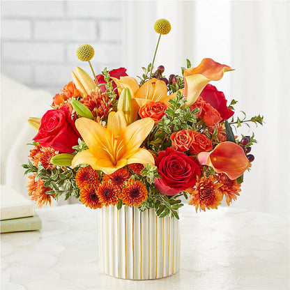 Scarlet Skies Bouquet –  Charlynda Fleuriste, Sherbrooke PQ