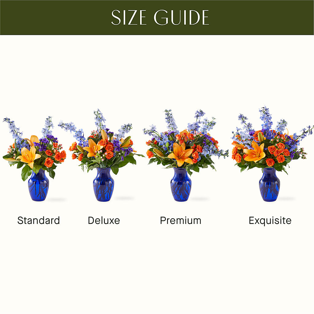Radiant Citrus Bouquet –  Charlynda Fleuriste, Sherbrooke PQ