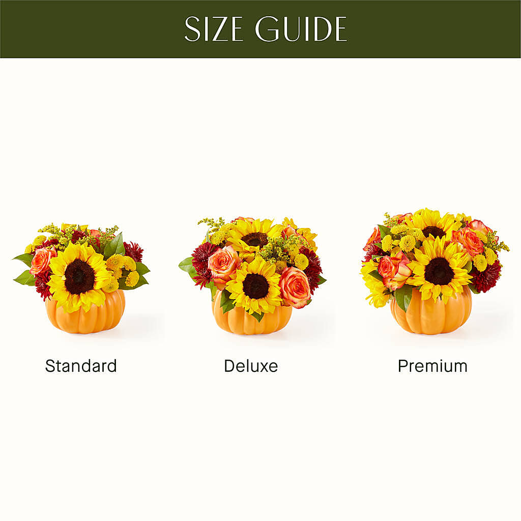Golden Gourd Pumpkin Bouquet –  Charlynda Fleuriste, Sherbrooke PQ